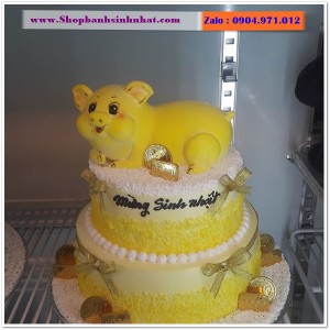 Bánh Sinh Nhật Con Heo Tuổi Hợi- Y43